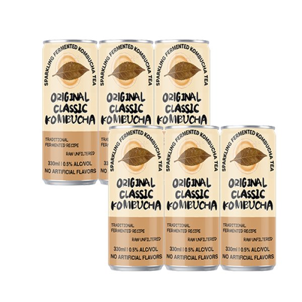 Sleek330 Original Sparkling Kombucha (3028)
