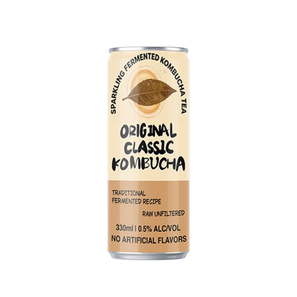 Sleek330 Original Sparkling Kombucha
