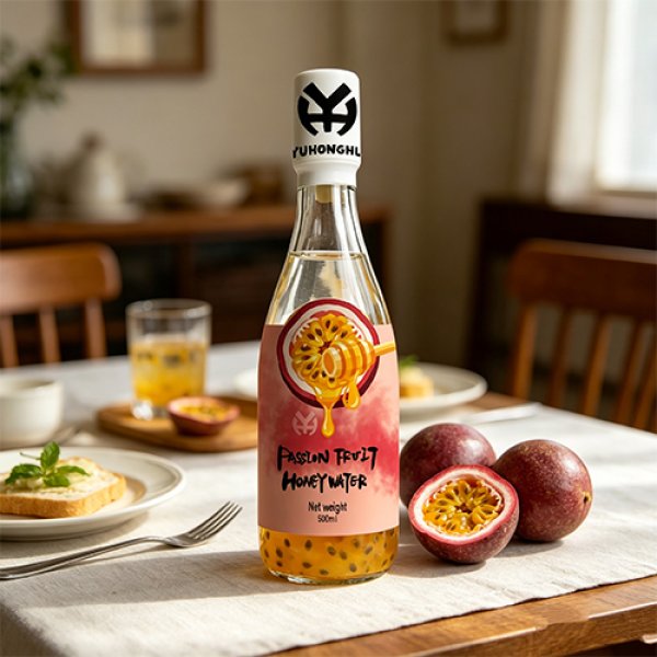 500ml PET Separate Passion Fruit Flavored Honey Water (3267)