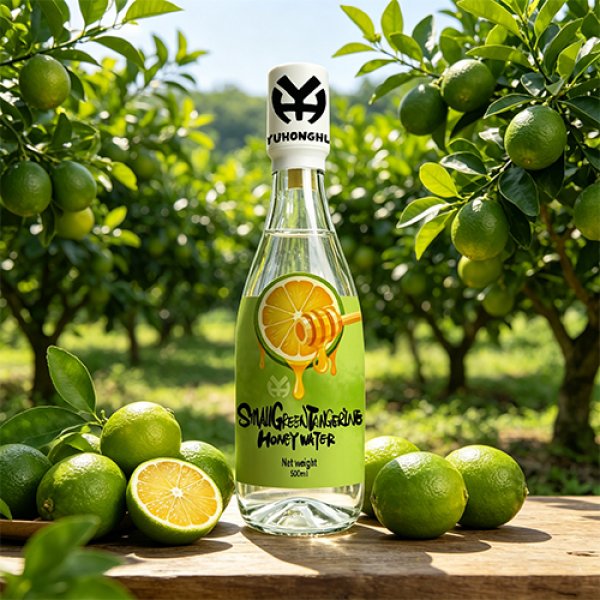 500ml PET Separate Green Tangerine Flavored Honey Water (3240)