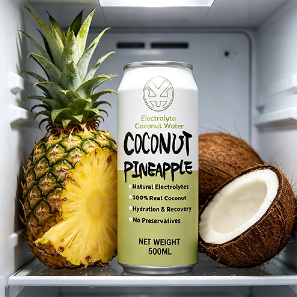 Standard 500 Coconut Pineapple Electrolyte Coconut Water (3227)