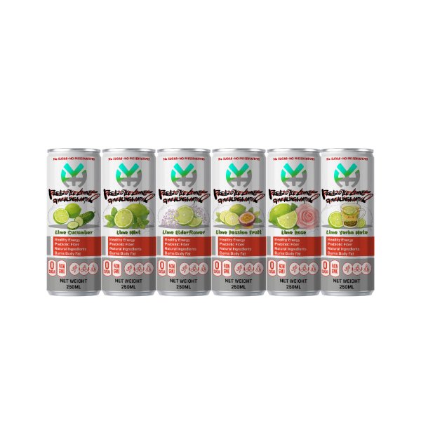 Slim 250 Lime Rose Prebiotic Sparkling Water (3157)