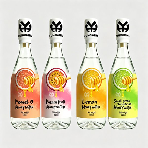 500ml PET Separate Passion Fruit Flavored Honey Water (3241)