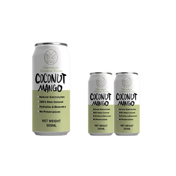 Standard 500 Coconut Mango Electrolyte Coconut Water (3214)