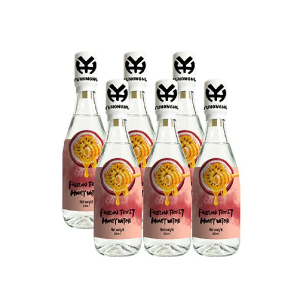 500ml PET Separate Passion Fruit Flavored Honey Water (3270)