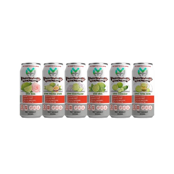 Standard 500 Lime Mint Prebiotic Sparkling Water (3159)