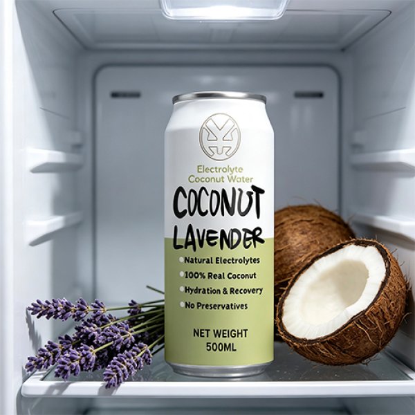 Standard 500 Coconut Lavender Electrolyte Coconut Water (3203)
