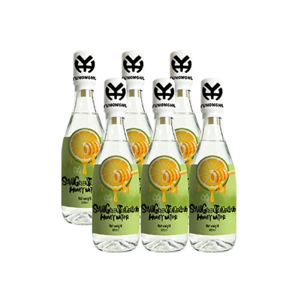 500ml PET Separate Green Tangerine Flavored Honey Water (3239)
