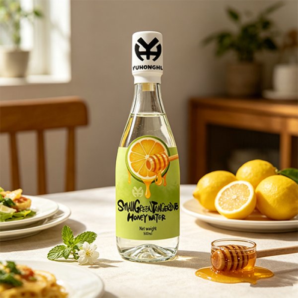 500ml PET Separate Green Tangerine Flavored Honey Water (3238)