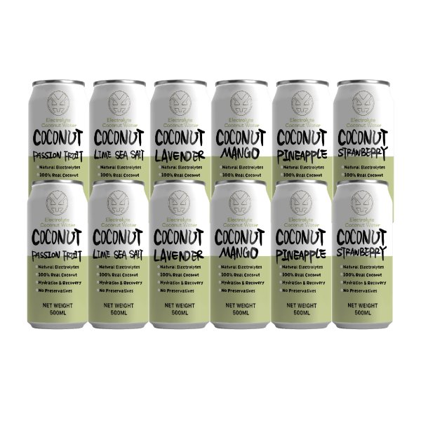 Standard 500 Coconut  Passion Fruit Electrolyte Coconut Water (3206)