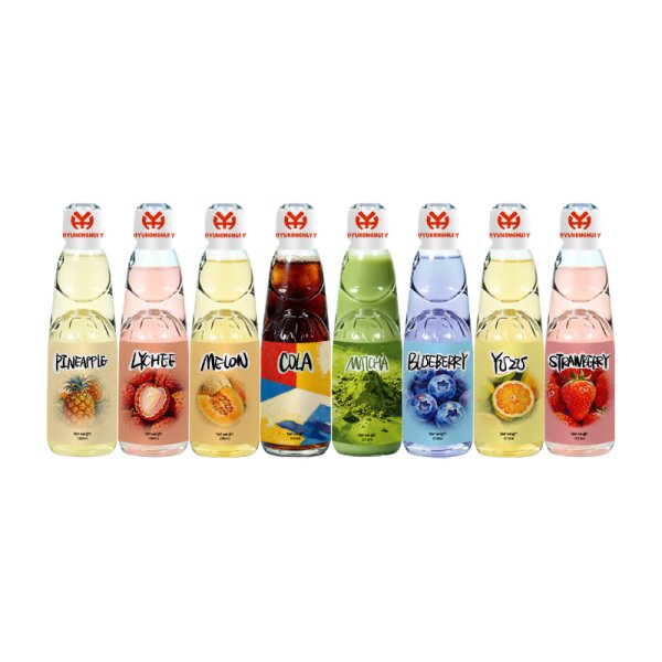 Strawberry Flavor Marble Soda (3156)