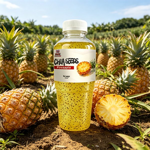 420ml PET Pineapple Chia Seed Juice (3296)