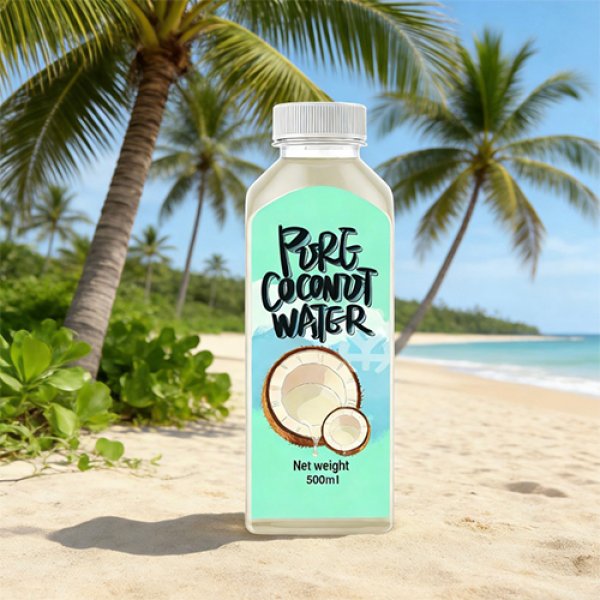 500ml PET Bottle Pure Coconut Water (3466)
