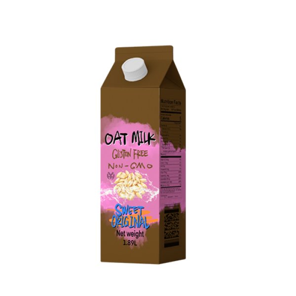 1.89L Gable Top Carton Sweet Original Oat Milk