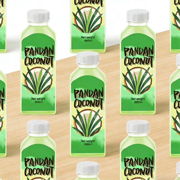 500ml PET Bottle Pandan Coconut Blended Milk (3450)