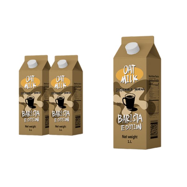 1L Gable Top Carton Barista Oat Milk (3348)