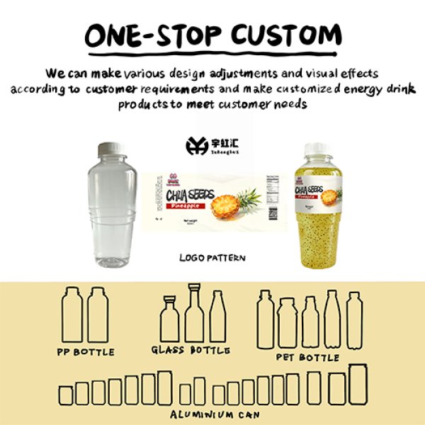 420ml PET Pineapple Chia Seed Juice (3294)