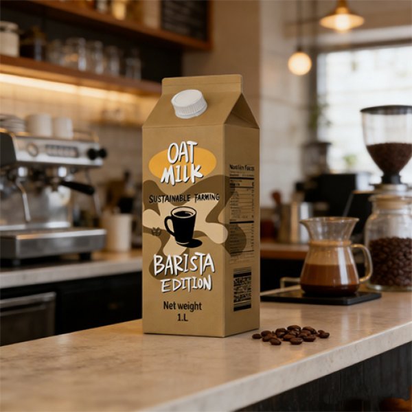 1L Gable Top Carton Barista Oat Milk (3349)