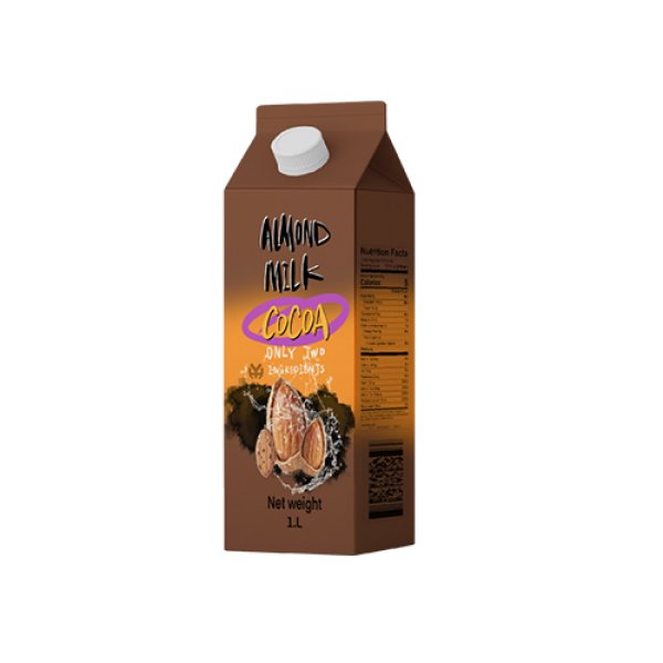 1L Gable Top Carton Cocoa Almond Milk