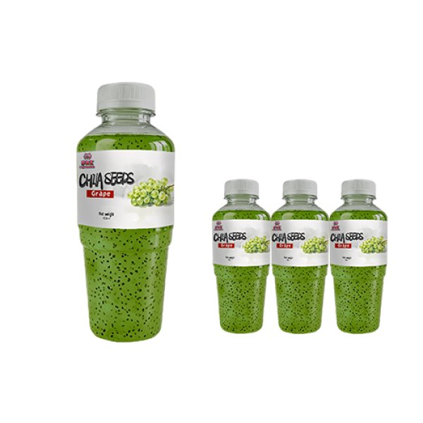 420ml PET Grape Chia Seed Juice (3276)