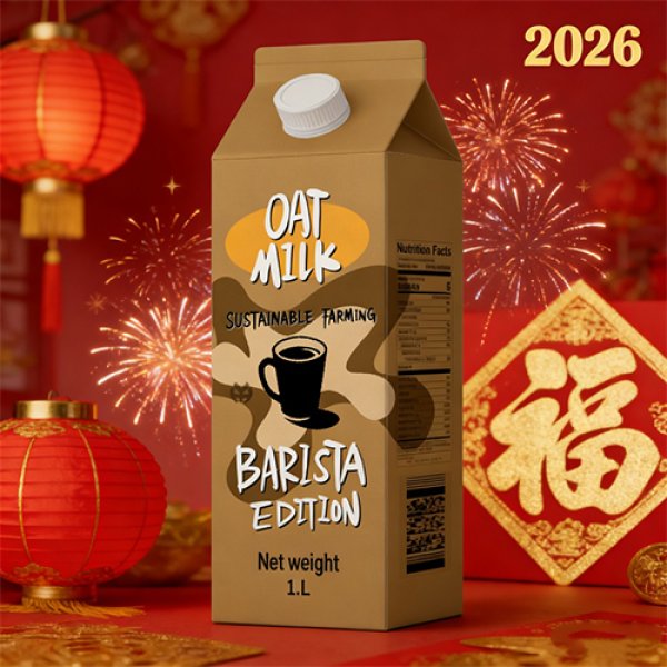 1L Gable Top Carton Barista Oat Milk (3346)