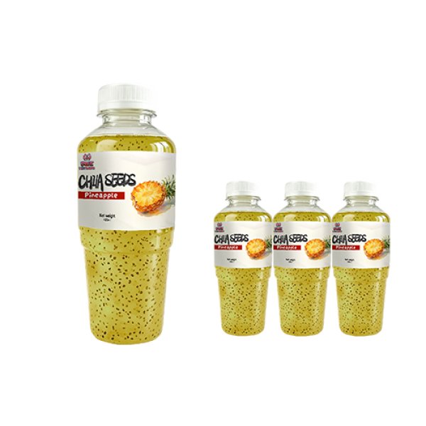 420ml PET Pineapple Chia Seed Juice (3297)