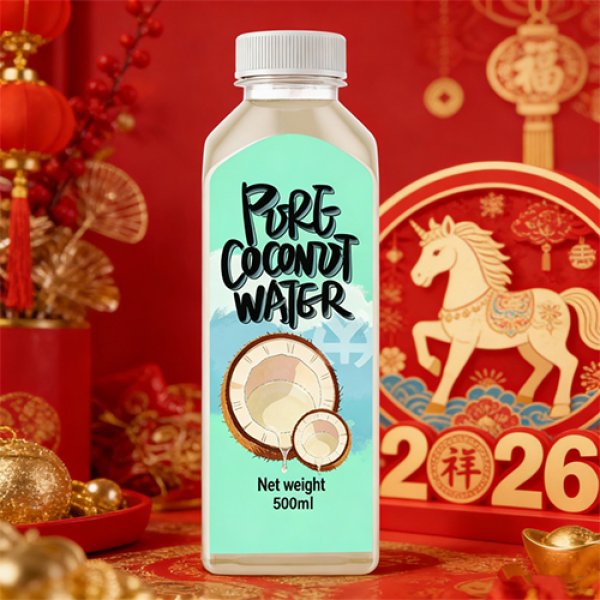 500ml PET Bottle Pure Coconut Water (3468)