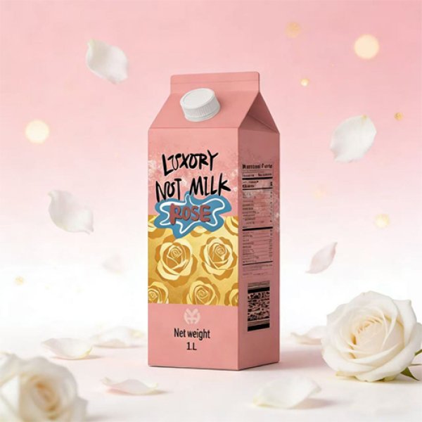 1L Gable Top Carton Rose Nut Milk (3312)