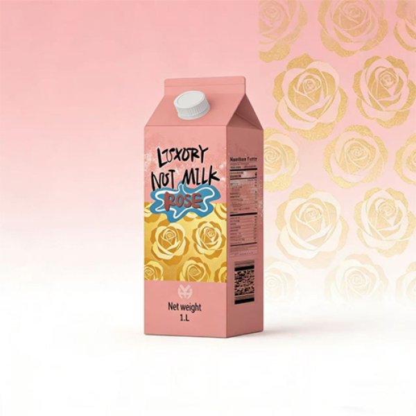 1L Gable Top Carton Rose Nut Milk (3313)