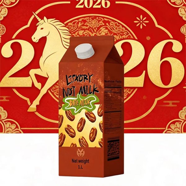 1L Gable Top Carton Date Nut Milk (3304)