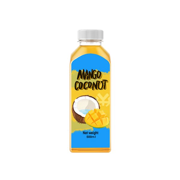 500ml PET Bottle Mango Coconut Blended Fruit Juice (3457)