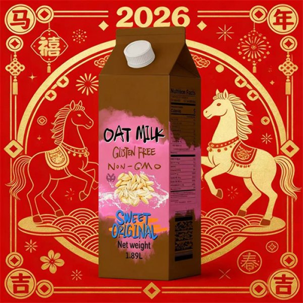 1.89L Gable Top Carton Sweet Original Oat Milk (3375)