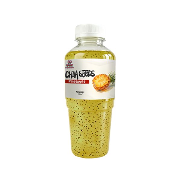 420ml PET Pineapple Chia Seed Juice