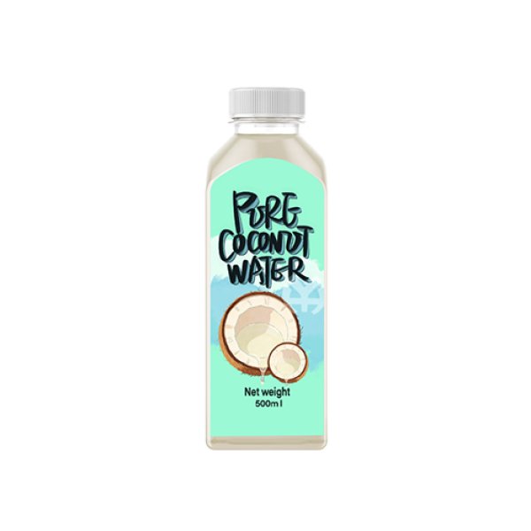 500ml PET Bottle Pure Coconut Water
