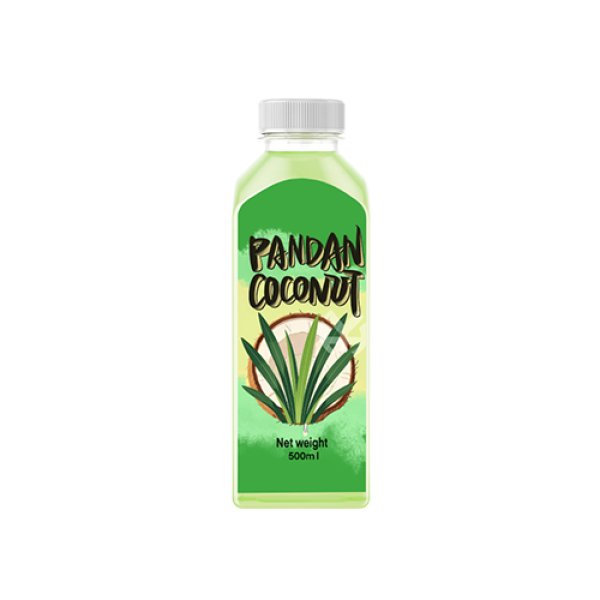 500ml PET Bottle Pandan Coconut Blended Milk