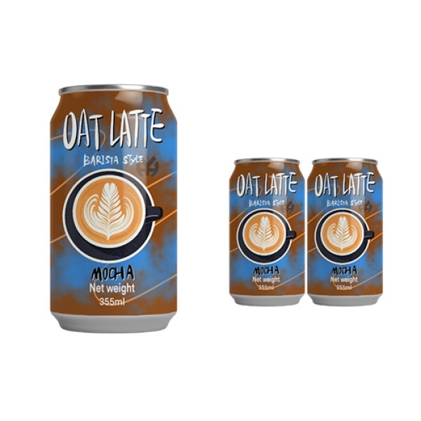 355ml Mocha Oat Latte (3425)