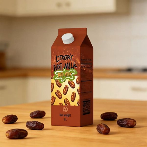 1L Gable Top Carton Date Nut Milk (3302)