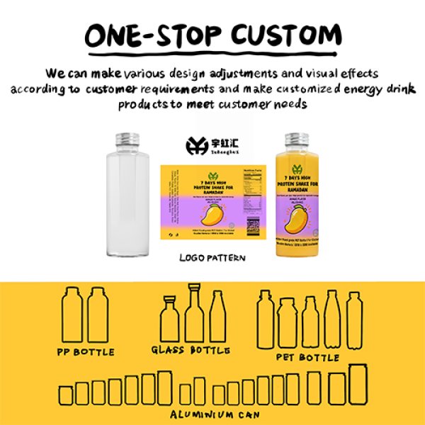 450ml PET Mango Flavor Milkshake (3501)
