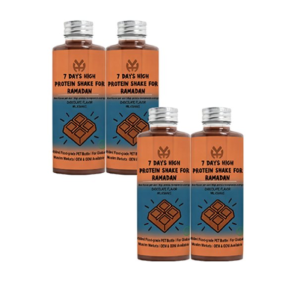 450ml PET Chocolate Flavor High-Protein Milkshake (3495)