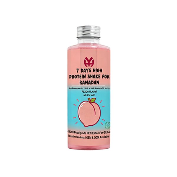 450ml PET Peach Flavor Milkshake