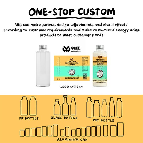 450ml PET High Protein Coconut Milk Flavor Milkshake (3477)