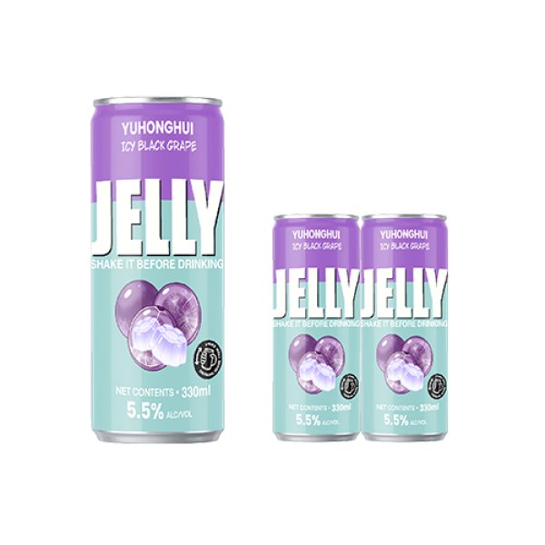 Sleek330 Cold Brew Purple Grape Jelly Wine (3599)
