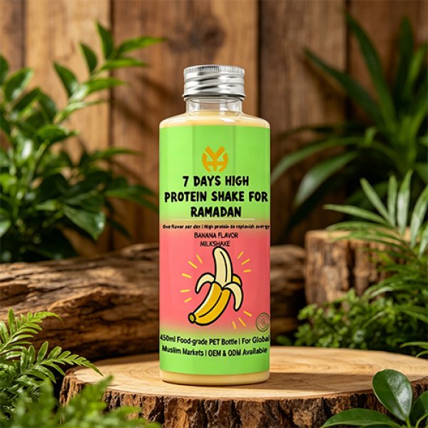 450ml PET Banana Flavor Milkshake (3481)