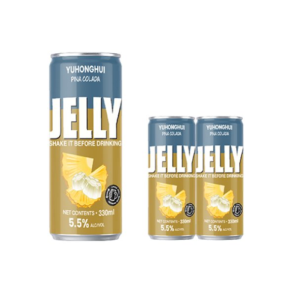 Sleek330 Coconut Pineapple Jelly Wine (3584)