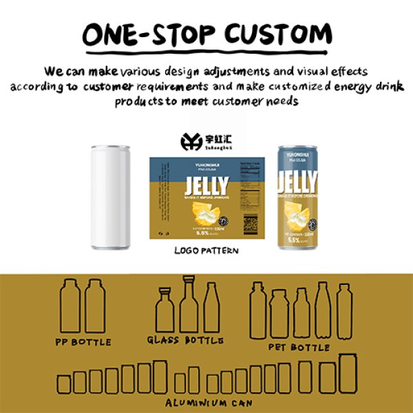 Sleek330 Coconut Pineapple Jelly Wine (3586)