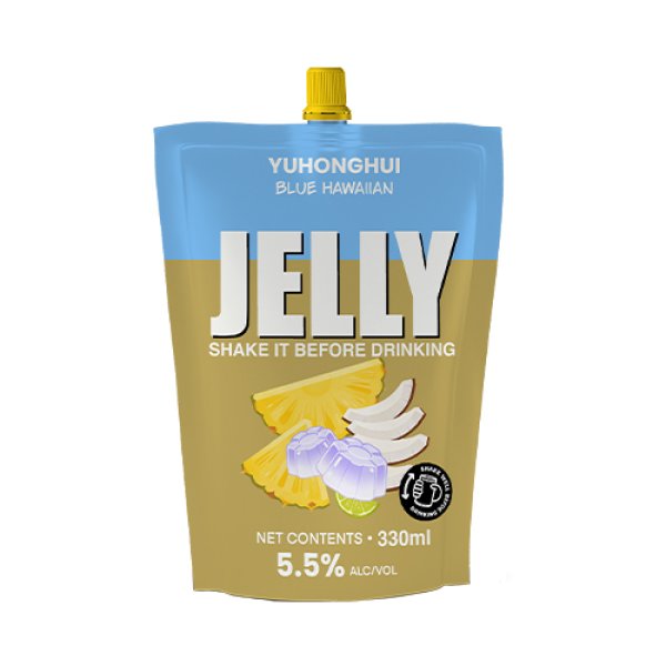 Blue Hawaii Jelly Wine (3525)