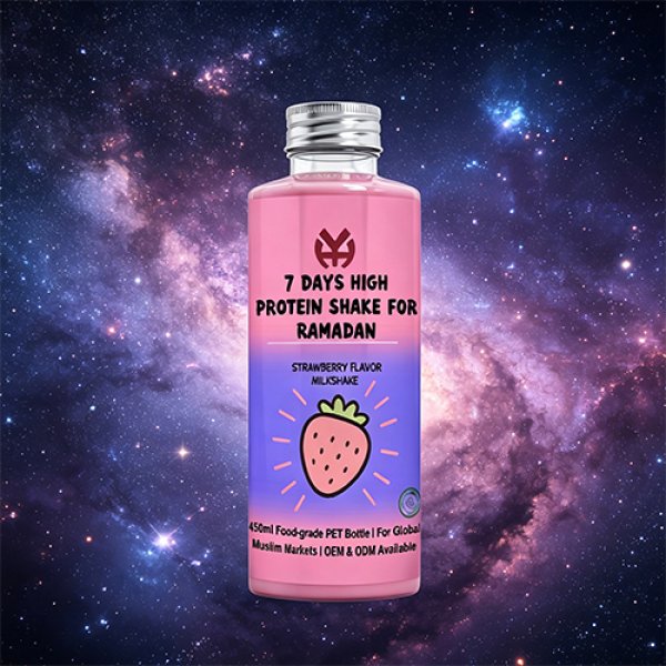 450ml PET Strawberry Flavor Milkshake (3510)