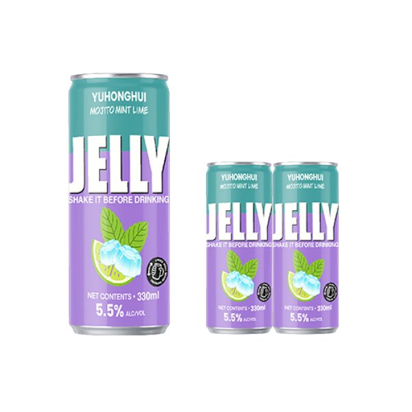 Sleek330 Mojito Lime Mint Jelly Wine (3567)