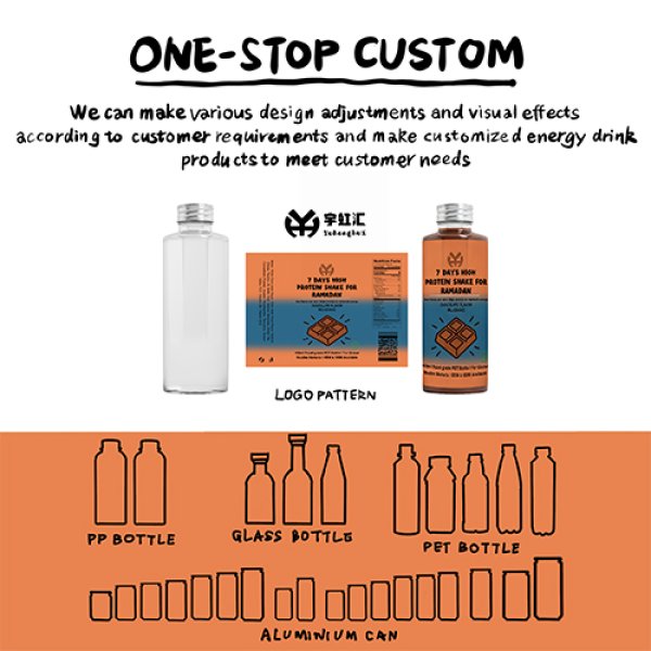 450ml PET Chocolate Flavor High-Protein Milkshake (3494)