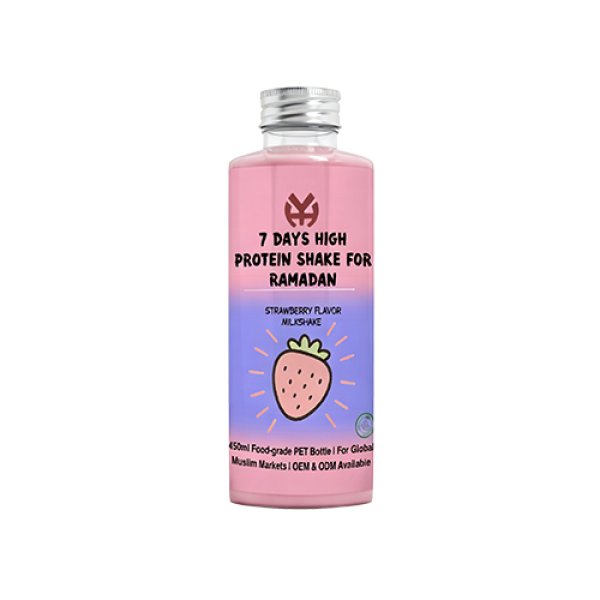450ml PET Strawberry Flavor Milkshake